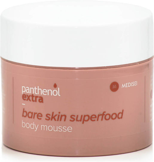 Panthenol Extra Bare Skin Superfood Ενυδατική Mousse Σώματος για Όλες τις Επιδερμίδες 230ml