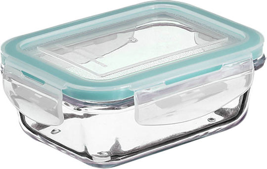 5Five Glass Lunch Box Rect Green 540ml