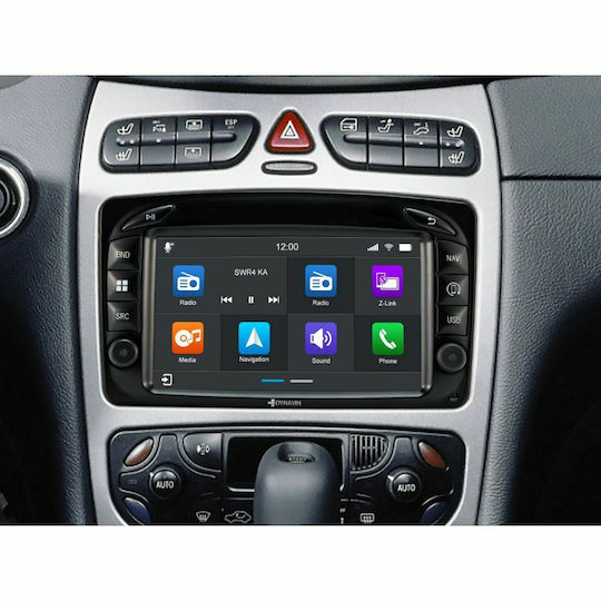 Dynavin Ηχοσύστημα Αυτοκινήτου για Mercedes-Benz Vito / Viano / C Class / CLK Class / G Class / Sprinter 2000-2007 (Bluetooth/USB/WiFi/GPS/Apple-Carplay/Android-Auto) με Οθόνη Αφής 7"