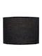Heronia Round Lamp Shade Black with Diameter 20cm