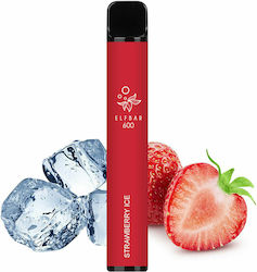 Elf Bar Disposable E-Cigarette 600 Puffs Strawberry Ice 2ml 20mg