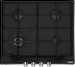 Franke Trendline FHTL 604 3G TC ON C Onyx Autonomous Cooktop with Liquid Gas Burners 59x51cm