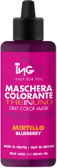 ING 3 In 1 Color Mask Color Mask Mirtillo 100ml