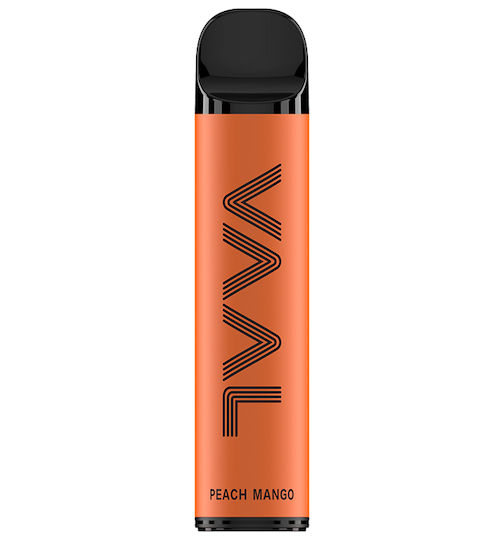 Vaal 800 Țigară Electronică de Unică Folosință 800 Inhalări Peach Mango 2ml 17mg Portocalie