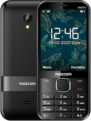 MaxCom MM334 Single SIM Handy mit Tasten Schwarz