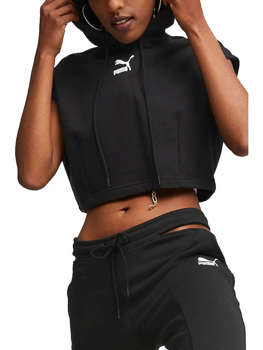 PUMA Dare To Γυναικείο Αθλητικό Crop Top Αμάνικ...