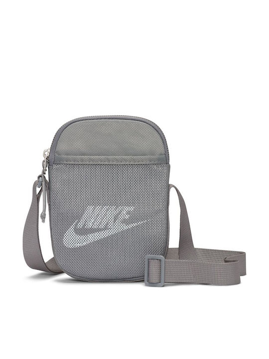 Nike Heritage Ανδρική Τσάντα Ώμου / Χιαστί Γκρι