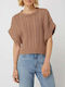 Only Women's Sleeveless Sweater Brown