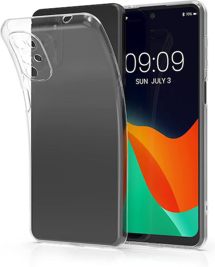 KWmobile Back Cover Silicon Transparent (Motorola Moto G22)