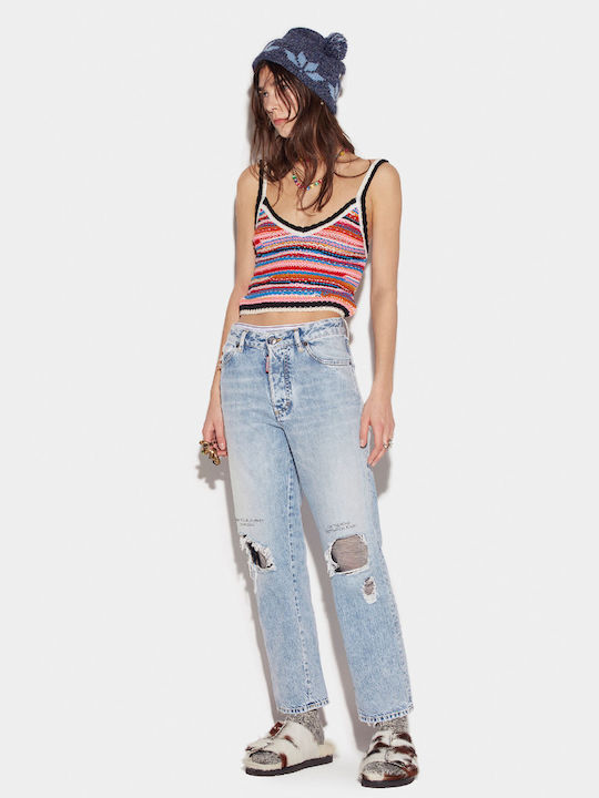 Dsquared2 Women's Jean Trousers with Rips