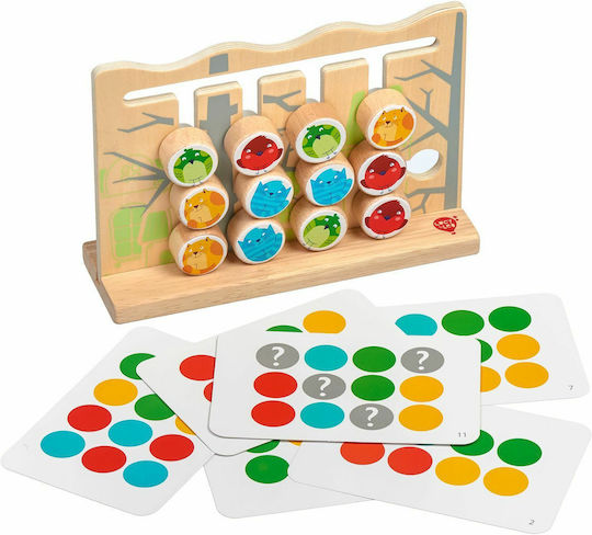 Lucy & Leo Αντιστοίχισης Πουλάκια-Γάτα Educational Game Knowledge made of Wood for 3+ years Years Old
