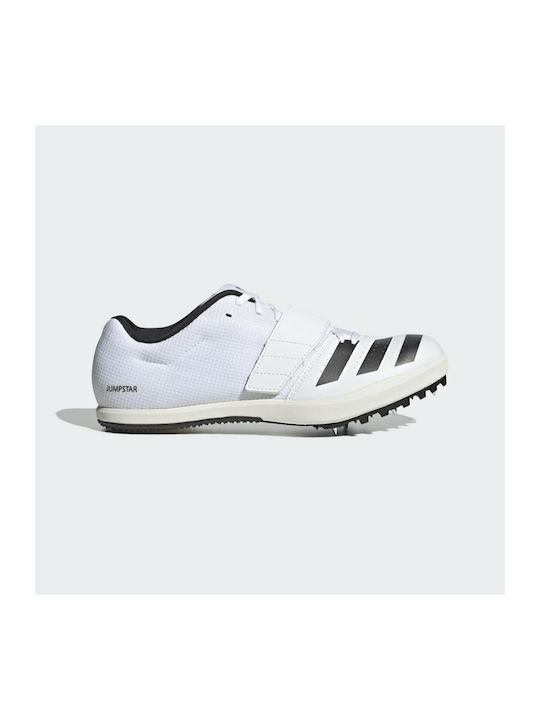 adidas Jumpstar Sport Shoes Spikes Cloud White ...