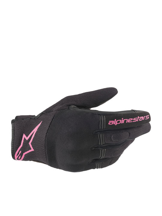 Alpinestars Copper Γυναικεία Γάντια Μηχανής 4 Εποχών Black/Fuchsia