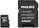 Philips microSDHC 8GB U1 V10 A1 UHS-I Mit Adapter