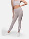 Dri-Fit Semley Training Damen Leggings Gekürzt Hohe Taille Graue