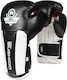 DBX Bushido ActivClima B Boxing Gloves made of Synthetic Leather for Match White 10 oz