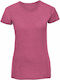 Russell Europe HD R-165F-0 Damen T-shirt Pink Marl