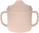 Laessig Educational Sippy Cup Plastic with Handles Pink for 6m+m+ 150ml