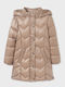Ecofriends Kids Parka Long Hooded Brown