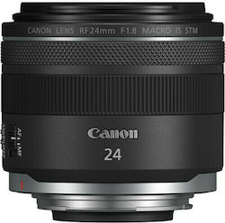 Canon Full Frame Camera Lens RF 24mm F/1.8 IS Macro STM Macro for Canon RF Mount Black