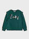 Kinder-Sweatshirt Grün Enjoy