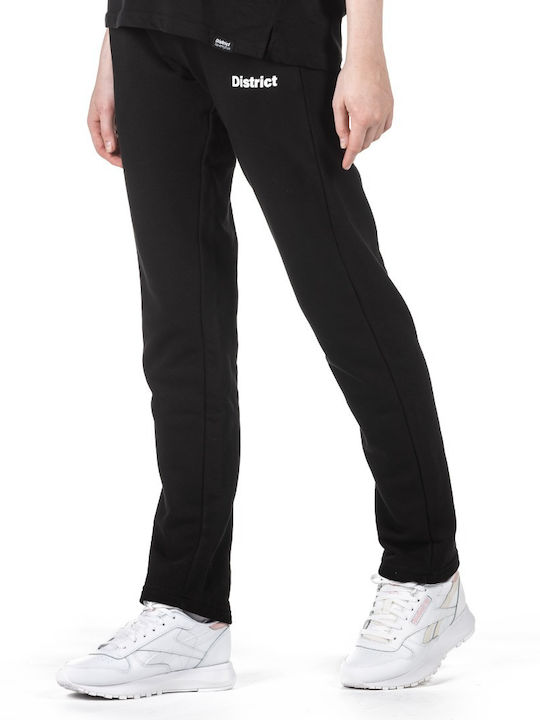 District75 Pantaloni de trening pentru femei Negru