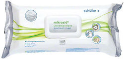 Schulke Premium Maxi Μαντηλάκια Καθαρισμού Γενικής Χρήσης με Απολυμαντική Δράση 80 τμχ Schulke Premium Maxi Μαντηλάκια Καθαρισμού Γενικής Χρήσης με Απολυμαντική Δράση 80 τμχ