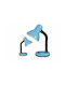 Office Lamp with Flexible Arm in Light Blue Color