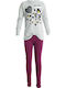 Kinder-Set mit Leggings Winter 2Stück Gray Fashion
