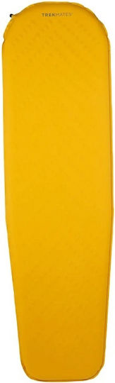 Trekmates Self-Inflating Single Camping Sleeping Mat 183x51cm Thickness 5cm in Orange color