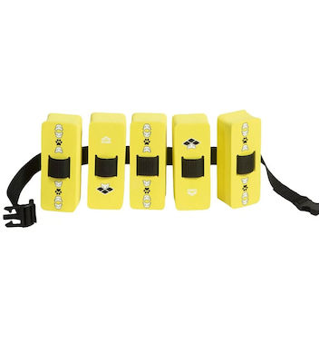 Arena Swim Belt with Building Blocks Yellow