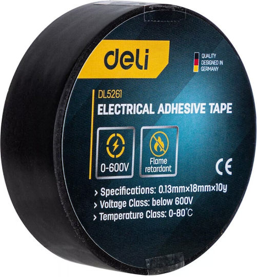Deli Insulation Tape 18mm x 9.15m