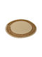 Atmosphera Platzdeckchen Rund Korbweide Beige 40cm 1Stück