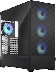 Fractal Design Pop XL Air Геймърско бюро Midi Tower със страничен прозорец