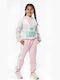 Εβίτα Kids Sweatpants Set Multicolour 2pcs