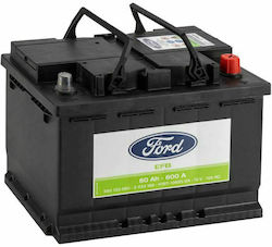 Ford Μπαταρία Αυτοκινήτου με Χωρητικότητα 60Ah και CCA 600A