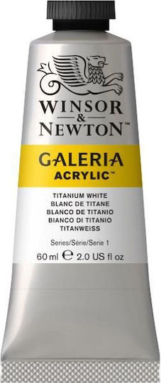 Winsor & Newton Ακρυλικό Χρώμα Ζωγραφικής Titan White 60ml
