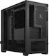 Fractal Design Pop Mini Silent Mini Tower Computer Case Black Solid