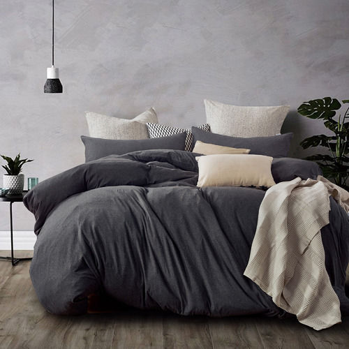 MayHome Σετ Ημίδιπλη 180x240cm Γραφίτης