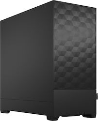 Fractal Design Pop Air Gaming Mini Tower Computer Case with Window Panel Black Solid