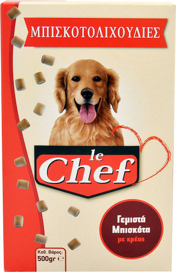 Le Chef Hundekekse Kekse Hund mit Fleisch 500gr