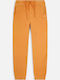 ComfyCush Wash Sweatpants with Elastic Orange