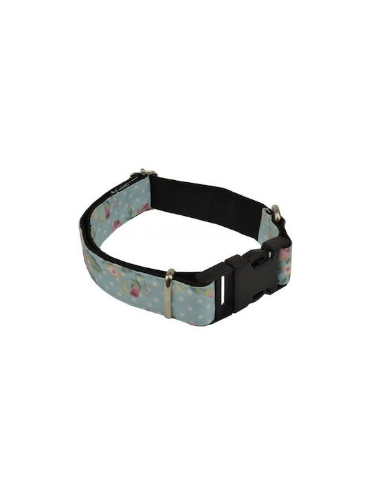 Woofmoda Romance Hundehalsband in Blau Farbe Groß 25mm x 24 - 40cm Woofmoda Romance Hundehalsband in Blau Farbe Groß 25mm x 24 - 40cm