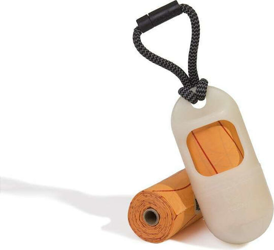Zee-Dog Glow In the Dark Dog Waste Bag Holder Beige
