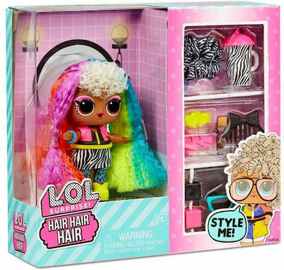 MGA Entertainment Hair Hair Hair Doll L.O.L Surprise for 4++ Years 14cm. (Various Designs/Assortments of Designs) 1pc