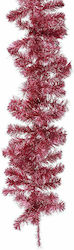 Iliadis Weihnachtliche Girlande Plastik Rosa 270x27cm 1Stück