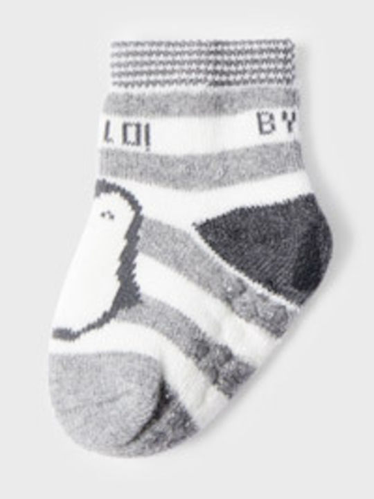 Mayoral Non-slip Kids' Long Socks Ecofriends Gray