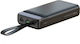 XO PR158 Power Bank 50000mAh 18W mit 2 USB-A Anschlüssen und USB-C Anschluss Schwarz