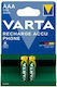 Varta Rechargeable Battery AAA Ni-MH 550mAh 1.2V 2pcs