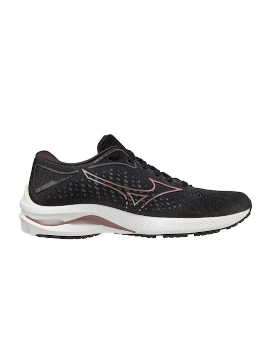 Mizuno Wave Rider 25 Sport Shoes Running Black
